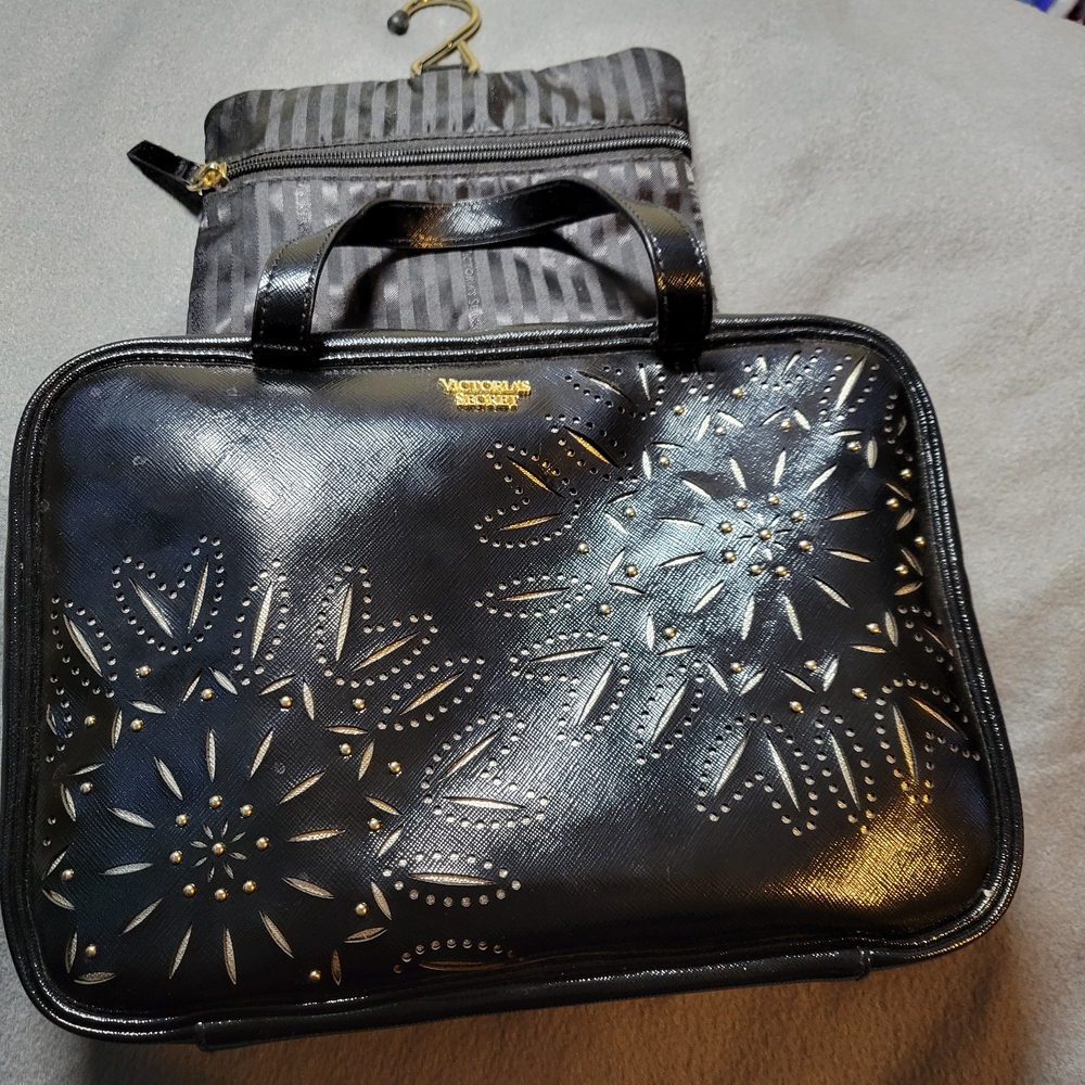 Victoria's Secret Black Makeup Bag